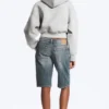 Sudadera con capucha y cremallera Danni Scuba – Gris jaspeado Sudadera con capucha y cremallera Danni Scuba – Gris jaspeado