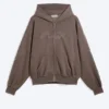 Sudadera con capucha y cremallera de corte holgado con estampados – Dark Mole – Flow Sudadera con capucha y cremallera de corte holgado con estampados – Dark Mole – Flow