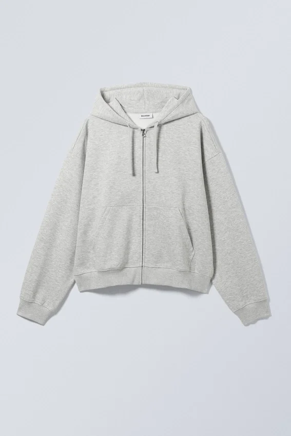 Sudadera con capucha y cremallera de corte recto con estampados – Athletic Excel Man Sudadera con capucha y cremallera de corte recto con estampados – Athletic Excel Man