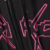 Sudadera con capucha y cremallera de corte recto con estampados – Logotipo Spike Error Sudadera con capucha y cremallera de corte recto con estampados – Logotipo Spike Error