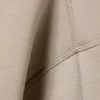 Sudadera con capucha y cremallera de estilo scuba holgada y cuello alto – Light Dusty Mole Sudadera con capucha y cremallera de estilo scuba holgada y cuello alto – Light Dusty Mole