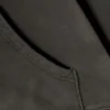 Sudadera con capucha y cremallera, efecto desgastado y encogido – Gris oscuro Sudadera con capucha y cremallera, efecto desgastado y encogido – Gris oscuro