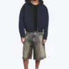 Sudadera con capucha y cremallera Simon Con estampados Scuba – Azul oscuro – Tristar Sudadera con capucha y cremallera Simon Con estampados Scuba – Azul oscuro – Tristar