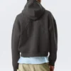 Sudadera con capucha y cremallera Simon Con estampados Scuba – Gris oscuro – Bordada Sudadera con capucha y cremallera Simon Con estampados Scuba – Gris oscuro – Bordada