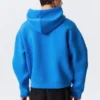 Sudadera con capucha y cremallera Simon Scuba – Azul brillante Sudadera con capucha y cremallera Simon Scuba – Azul brillante