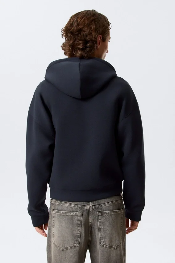 Sudadera con capucha y cremallera Simon Scuba – Azul oscuro Sudadera con capucha y cremallera Simon Scuba – Azul oscuro