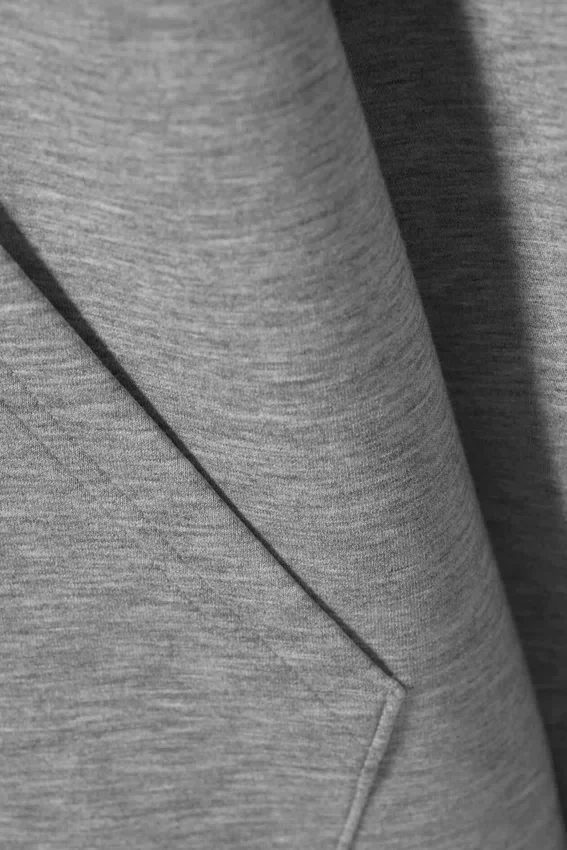 Sudadera con capucha y cremallera Simon Scuba – Gris jaspeado Sudadera con capucha y cremallera Simon Scuba – Gris jaspeado