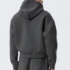 Sudadera con capucha y cremallera Simon Scuba – Gris oscuro jaspeado Sudadera con capucha y cremallera Simon Scuba – Gris oscuro jaspeado