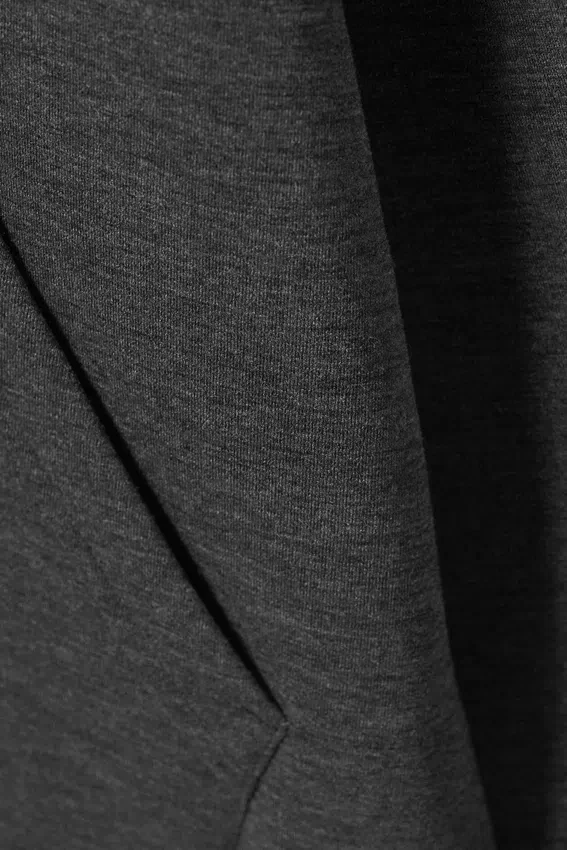 Sudadera con capucha y cremallera Simon Scuba – Gris oscuro jaspeado Sudadera con capucha y cremallera Simon Scuba – Gris oscuro jaspeado