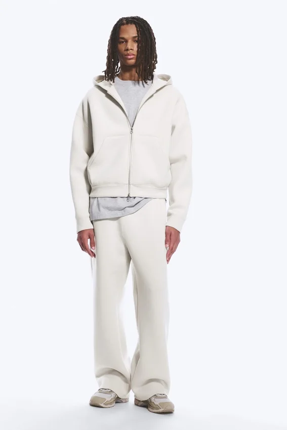 Sudadera con capucha y cremallera Simon Scuba – Light Dusty Mole Sudadera con capucha y cremallera Simon Scuba – Light Dusty Mole