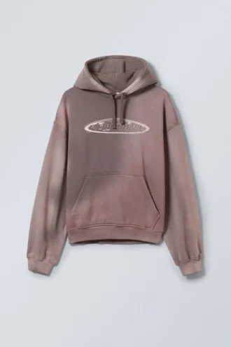 Sudadera con capucha y estampados – Reactive
