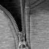 Sudadera con cremallera Simon Scuba – Gris jaspeado