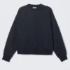 Sudadera de corte holgado – Azul marino oscuro
