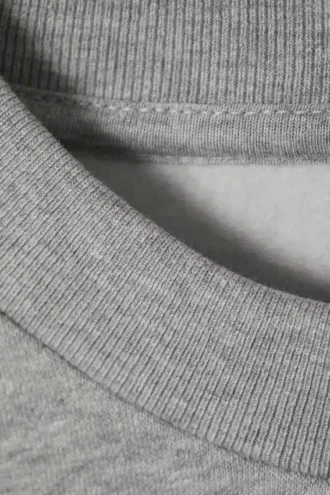 Sudadera de corte holgado – Gris jaspeado