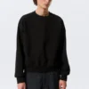 Sudadera de corte holgado – Negro Sudadera de corte holgado – Negro