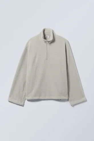 Sudadera de felpa oversize Cora – Light Mole