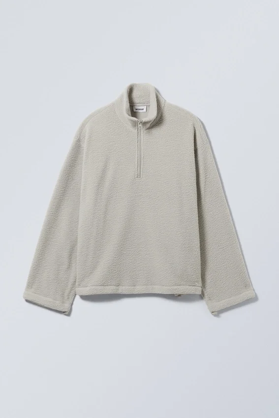 Sudadera de felpa oversize Cora – Light Mole Sudadera de felpa oversize Cora – Light Mole