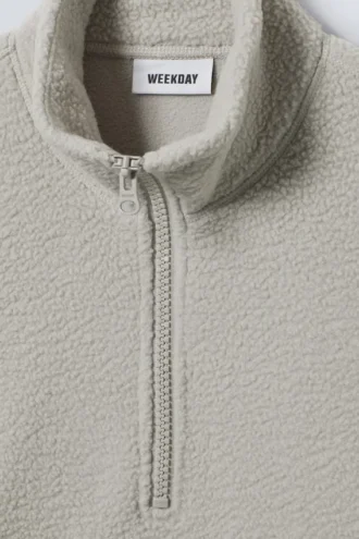 Sudadera de felpa oversize Cora – Light Mole
