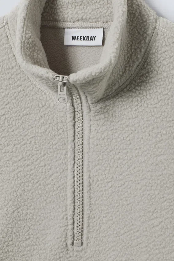 Sudadera de felpa oversize Cora – Light Mole Sudadera de felpa oversize Cora – Light Mole
