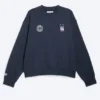 Sudadera de fútbol de corte recto de Toffs – Azul oscuro Sudadera de fútbol de corte recto de Toffs – Azul oscuro