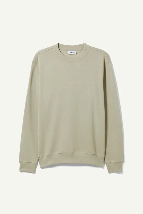 Sudadera estándar – Beige claro Sudadera estándar – Beige claro