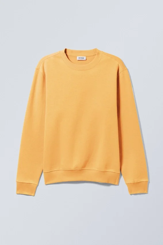 Sudadera estándar de peso medio – Amarillo brillante Sudadera estándar de peso medio – Amarillo brillante