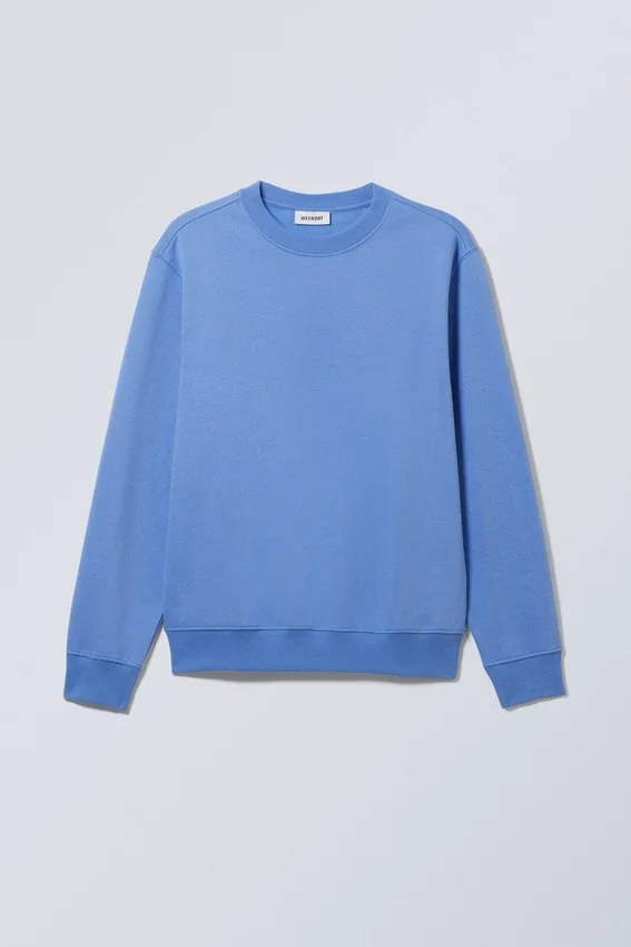 Sudadera estándar de peso medio – Azul Sudadera estándar de peso medio – Azul