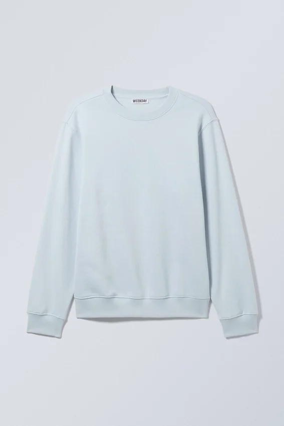 Sudadera estándar de peso medio – Azul claro Sudadera estándar de peso medio – Azul claro