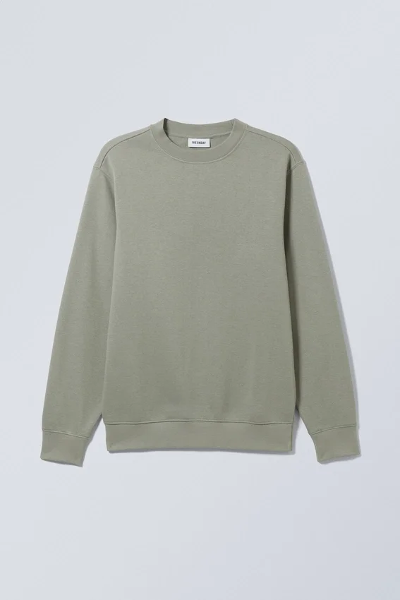 Sudadera estándar – Verde caqui claro Sudadera estándar – Verde caqui claro