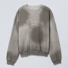 Sudadera holgada con estampados – Gris – Sport Spray Sudadera holgada con estampados – Gris – Sport Spray