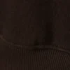 Sudadera oversize de cuello redondo – Marrón oscuro Sudadera oversize de cuello redondo – Marrón oscuro