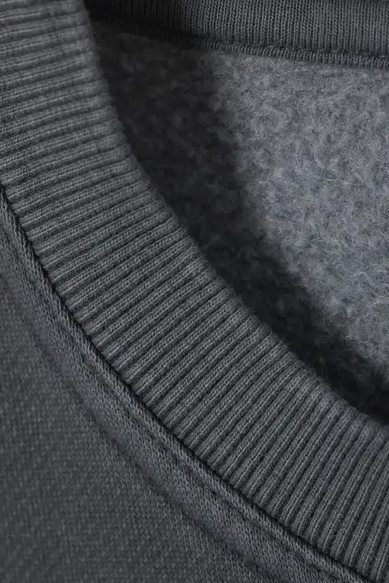 Sudadera oversize de tejido grueso – Azul/gris lavado Sudadera oversize de tejido grueso – Azul/gris lavado