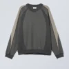 Sudadera Scott con bloques de color – Gris oscuro Sudadera Scott con bloques de color – Gris oscuro
