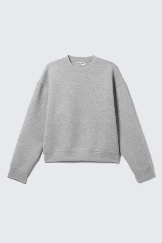 Sudadera Simon Scuba – Gris jaspeado