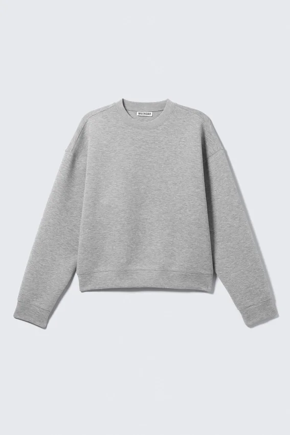 Sudadera Simon Scuba – Gris jaspeado Sudadera Simon Scuba – Gris jaspeado