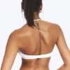 Sujetador halter de canalé suave – Blanco Sujetador halter de canalé suave – Blanco