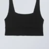 Sujetador suave Soul con cuello redondo – Negro Sujetador suave Soul con cuello redondo – Negro