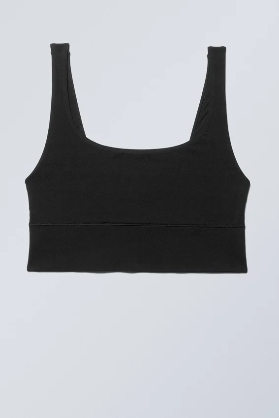 Sujetador suave Soul con cuello redondo – Negro Sujetador suave Soul con cuello redondo – Negro