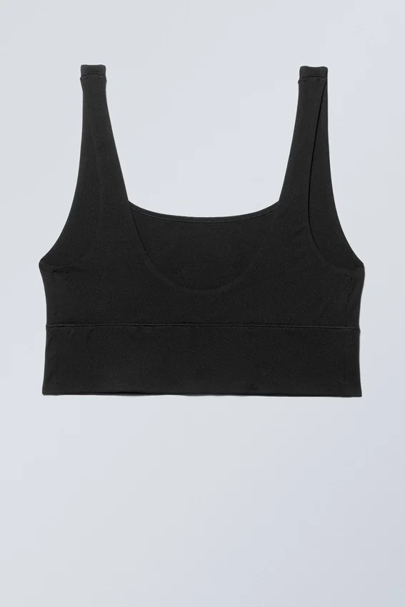 Sujetador suave Soul con cuello redondo – Negro Sujetador suave Soul con cuello redondo – Negro
