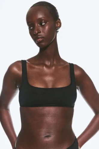 Sujetador suave Soul Micro Scooped – Negro