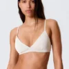 Sujetador triangular acolchado suave – Lavado claro Sujetador triangular acolchado suave – Lavado claro