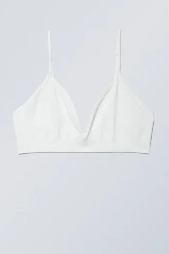 Sujetador triangular Cat Soft – Blanco