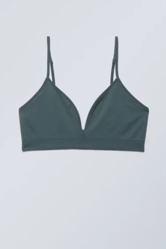 Sujetador triangular Cat Soft – Verde azulado