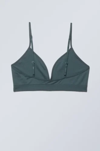 Sujetador triangular Cat Soft – Verde azulado