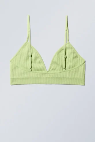 Sujetador triangular Cat – Verde claro