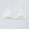 Sujetador triangular con cuello halter Vega – Blanco Sujetador triangular con cuello halter Vega – Blanco