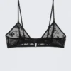 Sujetador triangular de encaje – Negro Sujetador triangular de encaje – Negro