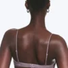 Sujetador triangular de encaje suave – Lila empolvado Sujetador triangular de encaje suave – Lila empolvado