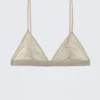 Sujetador triangular de malla suave – Beige Sujetador triangular de malla suave – Beige