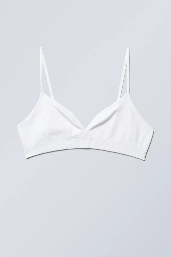 Sujetador triangular sin costuras Cat Soft – Blanco Sujetador triangular sin costuras Cat Soft – Blanco